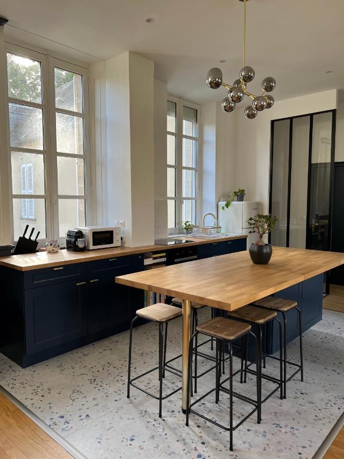 Bright Apt 70M2 In Bayeux Historic Center W Pkg ภายนอก รูปภาพ
