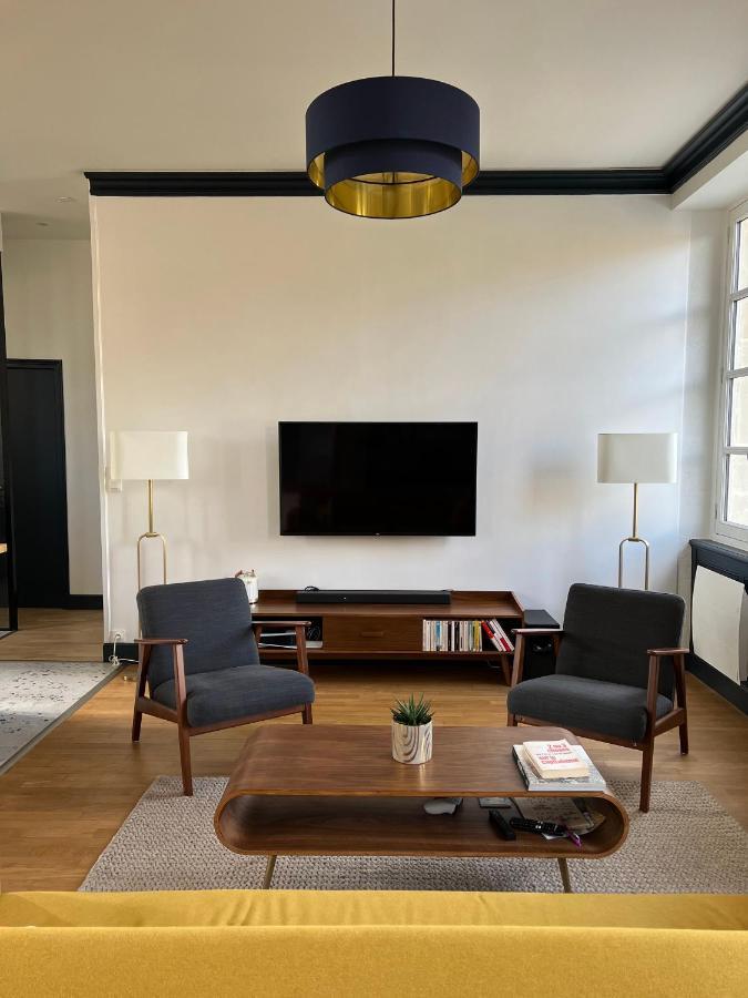 Bright Apt 70M2 In Bayeux Historic Center W Pkg ภายนอก รูปภาพ
