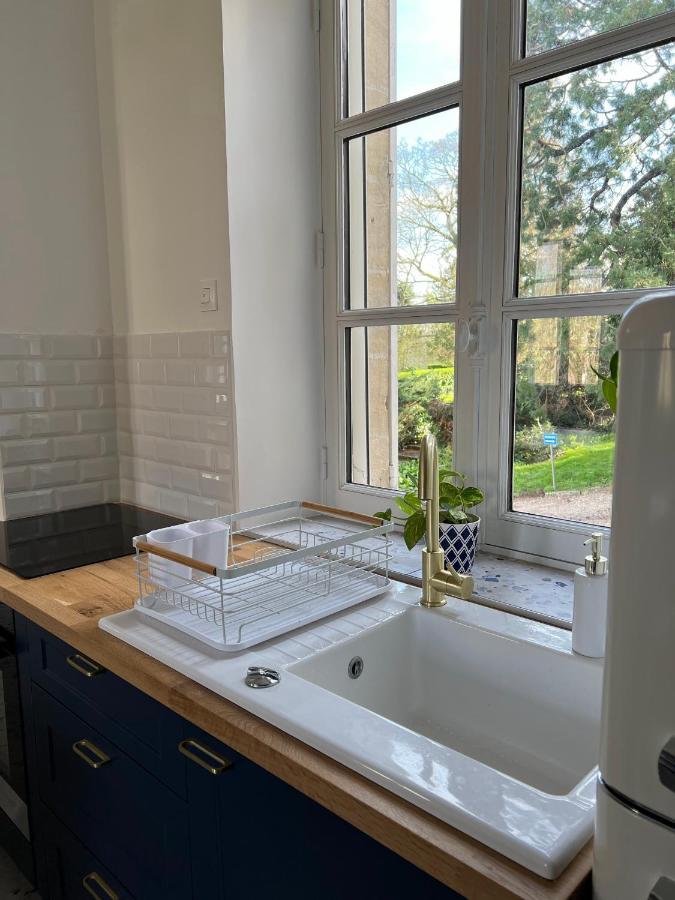 Bright Apt 70M2 In Bayeux Historic Center W Pkg ภายนอก รูปภาพ